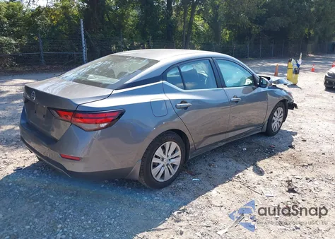 2021 Nissan Sentra S Xtronic Cvt from USA, damaged, VIN 3N1AB8BV8MY302933